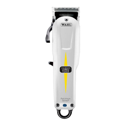 WAHL SUPER TAPER 5 V belaidė plaukų kirpimo mašinėlė profesionaliems kirpėjams – tyli, tiksli, skirta vaikams ir vyresniems