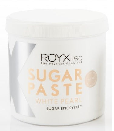 Royx Pro White Pearl cukraus pasta 850g profesionaliai depiliacijai salonams ir kosmetologijos kabinetams