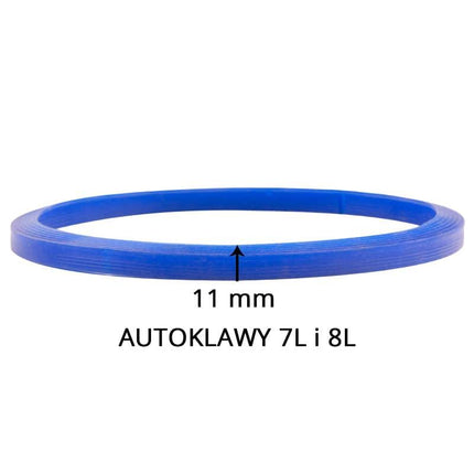 WOSON autoclave 8 L silikoninė tarpinė – užtikrina sandarumą ir sterilizacijos proceso patikimumą