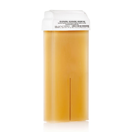 XANITALIA depiliacijos vaško kasetė LARGE HONEY 100 ml – profesionali medaus formulė lygiems rezultatams