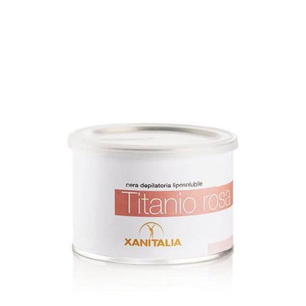 XANITALIA depiliacinis vaškas PINK TITANIUM SOFT STRIP WAX, 400 ml - Beauty Kit