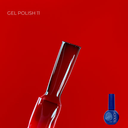 TOUCH Gel Polish gelinis lakas Nr. 11, 9ml – profesionalus ilgalaikis gelinis lakas manikiūrui