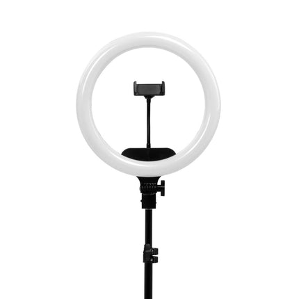 Žiedinė LED lempa Ring Light 13 col. su stovu 36 W, juoda - kitas vaizdas